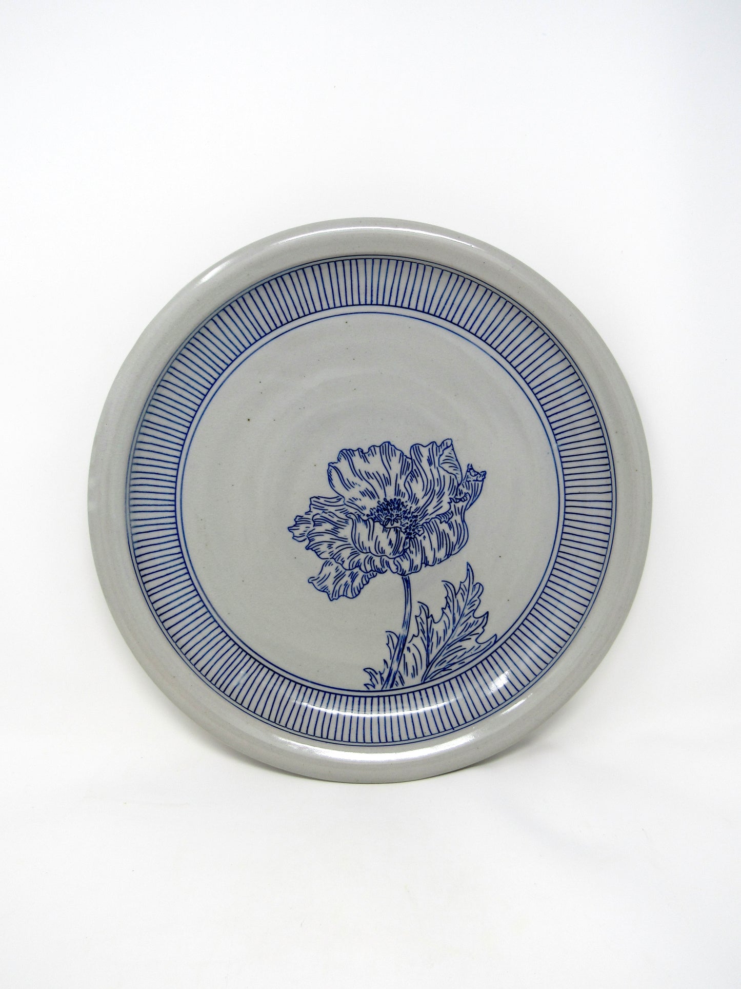 Poppy Flower Serving Plate
