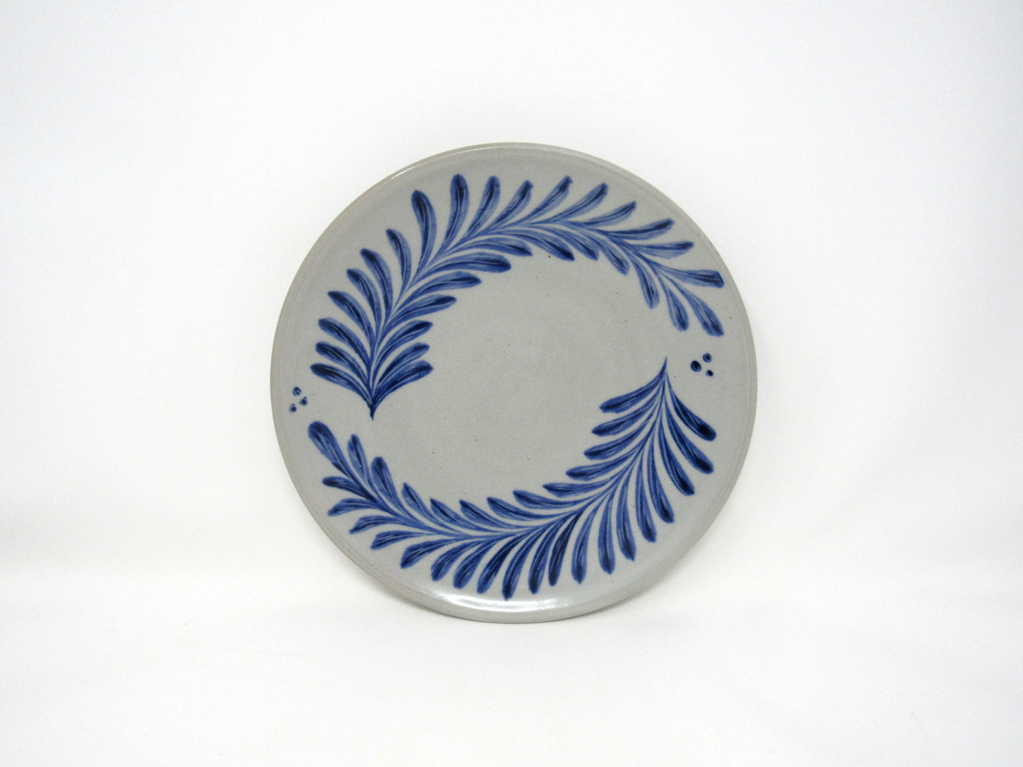 Lunch Plate with Brushwork #1