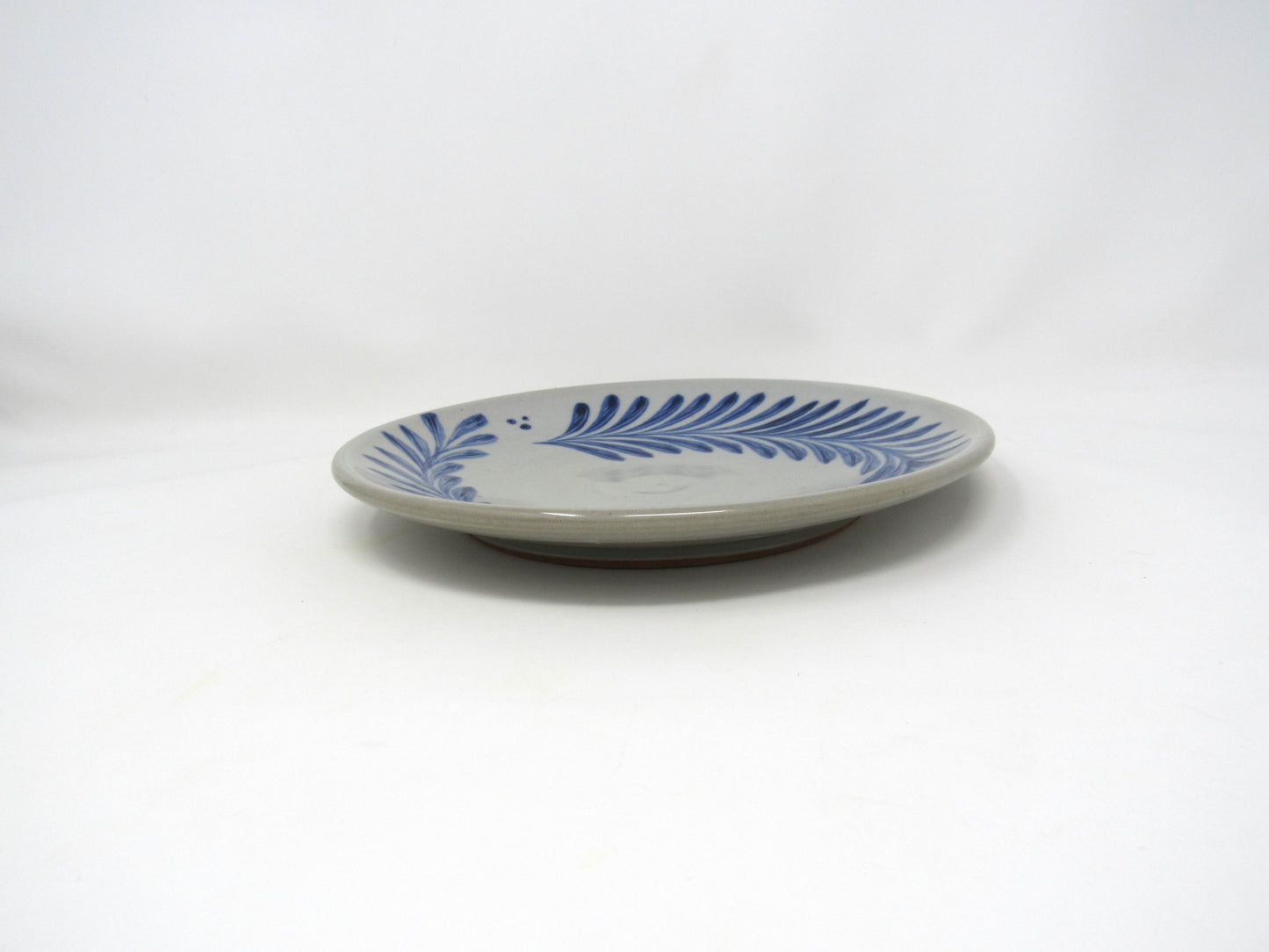 Lunch Plate with Brushwork #1