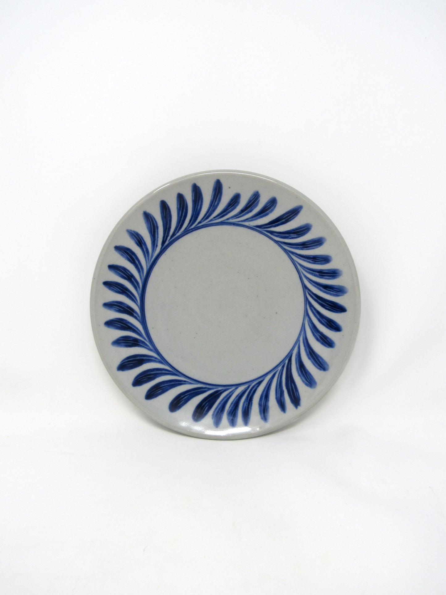 Lunch Plate with Brushwork #2