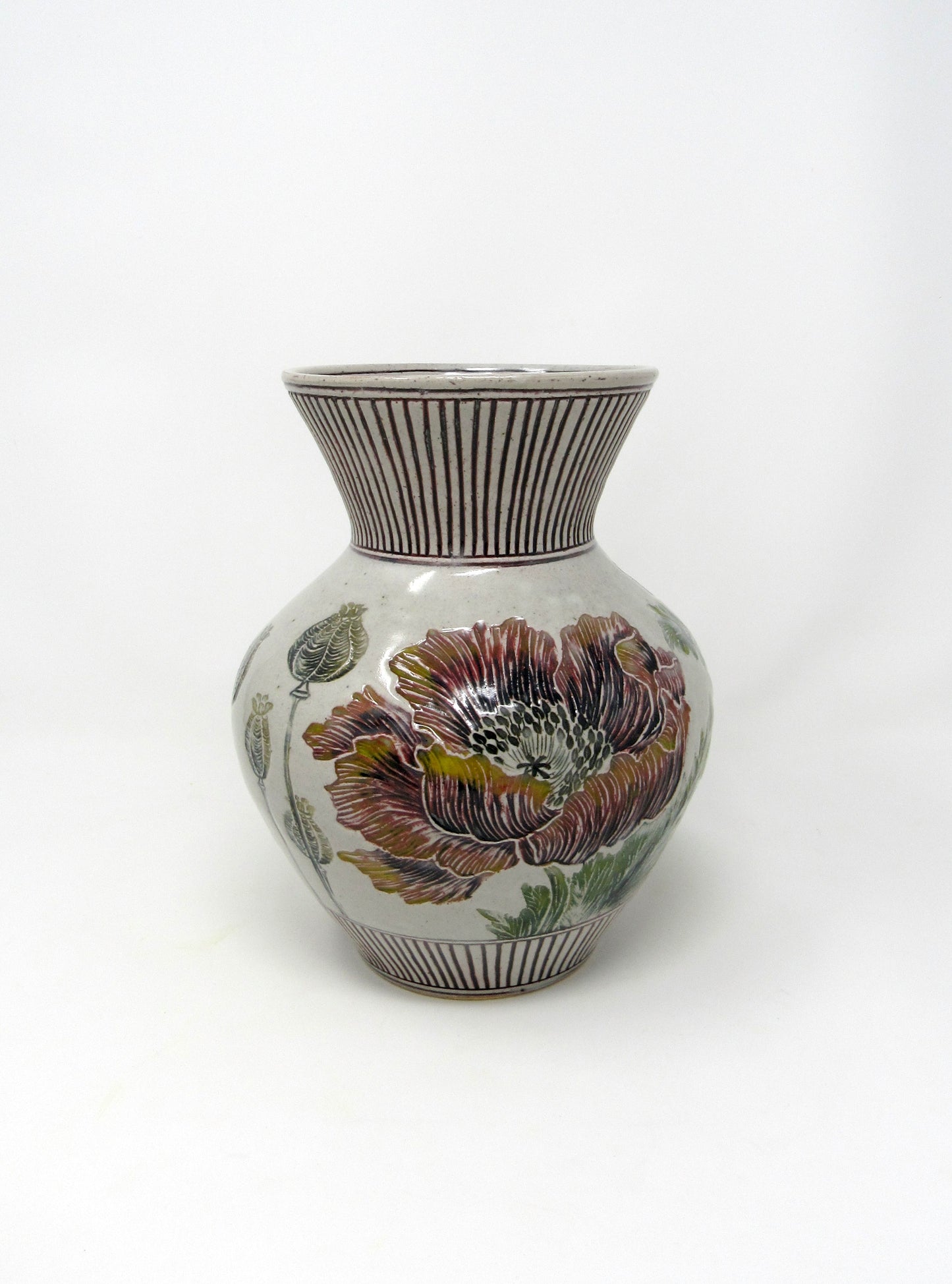 Large Poppy Statement Vase