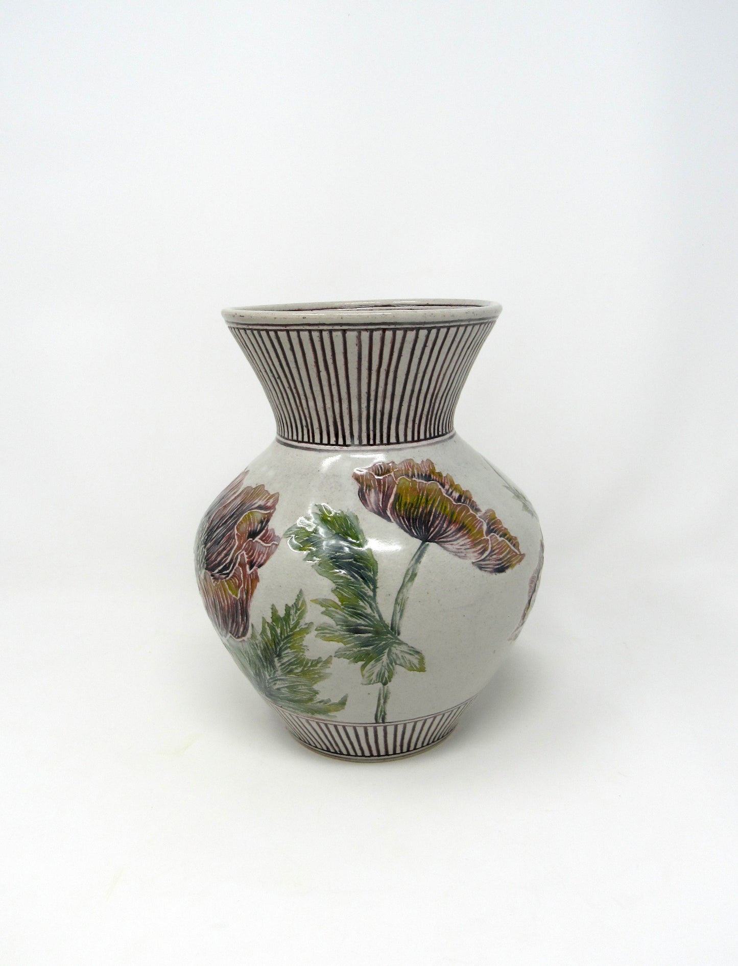 Large Poppy Statement Vase