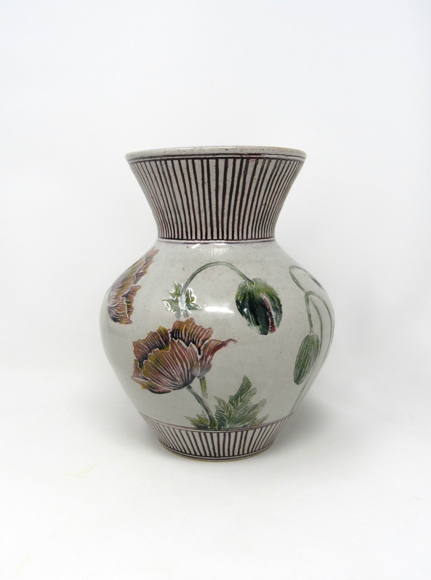 Large Poppy Statement Vase