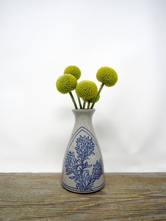 Paintbrush/Castilleja Wildflower Bud Vase #1
