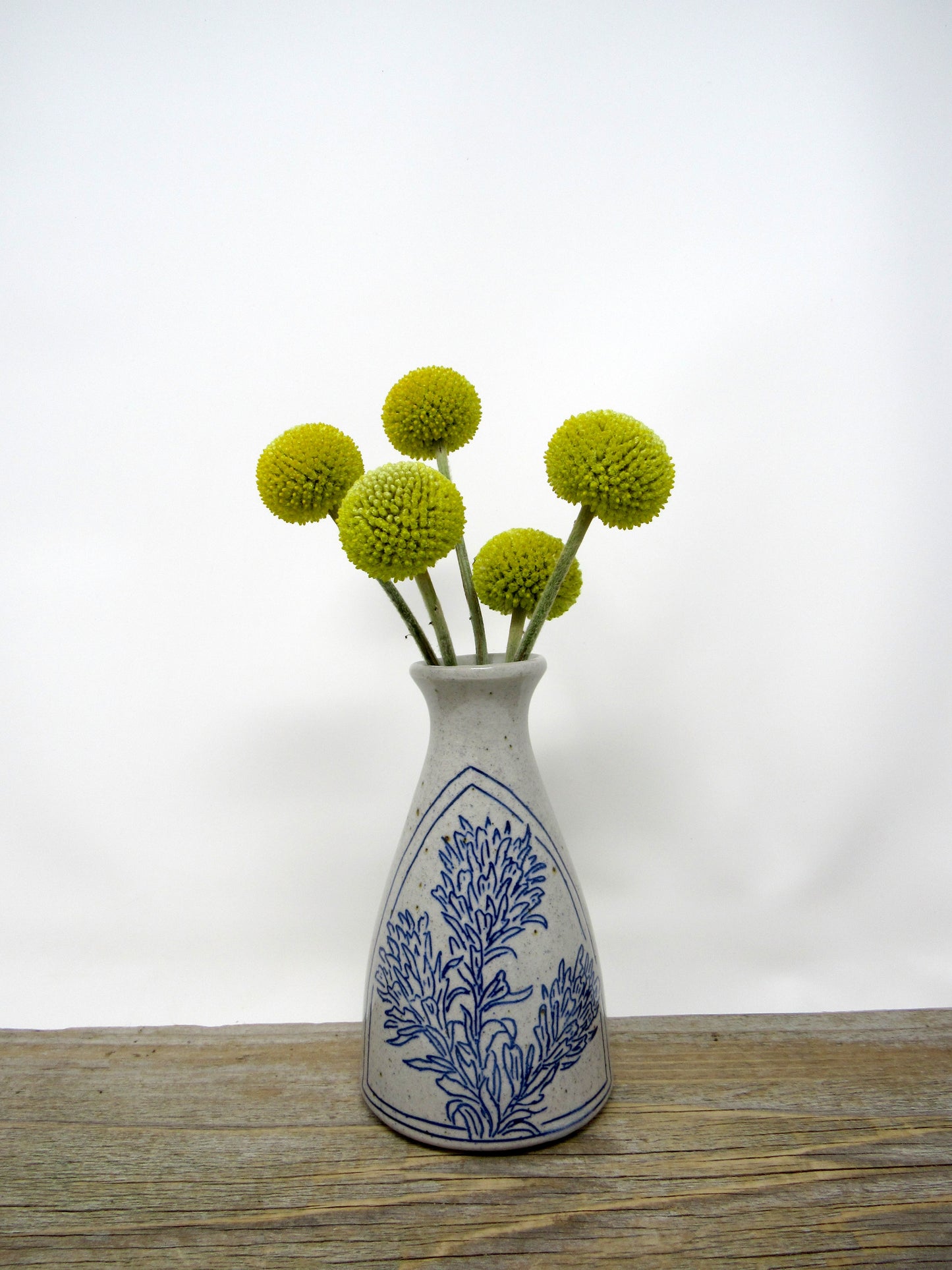 Paintbrush/Castilleja Wildflower Bud Vase #1