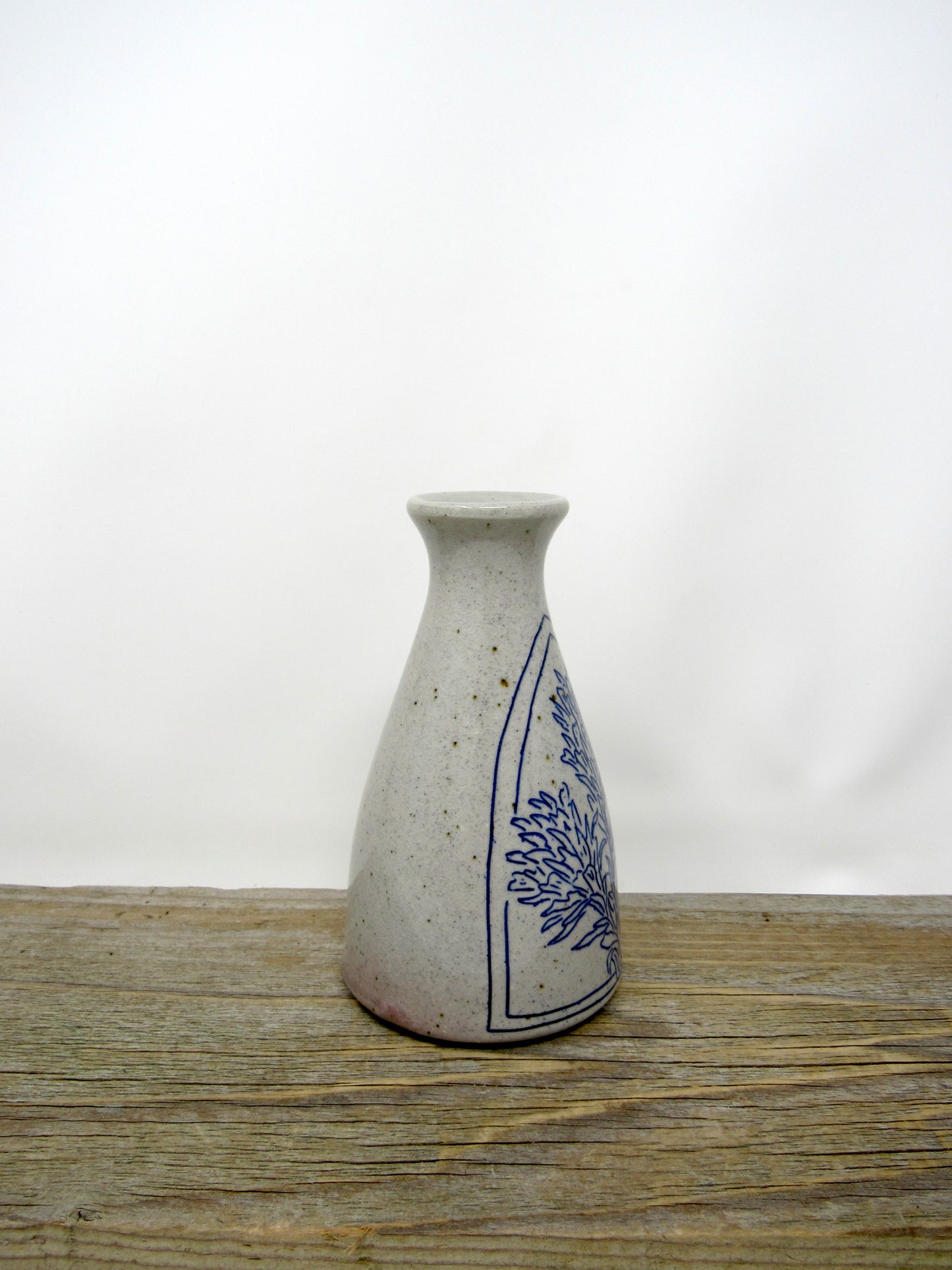 Paintbrush/Castilleja Wildflower Bud Vase #1