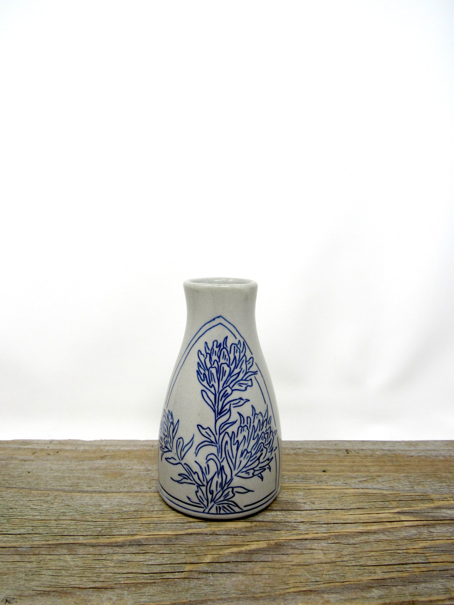Paintbrush/Castilleja Wildflower Bud Vase #2