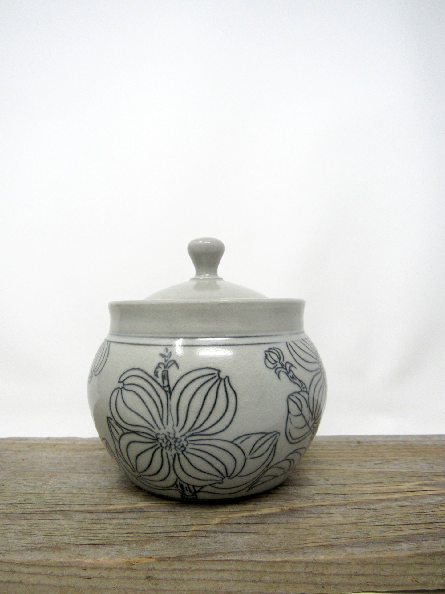Dogwood Sugar Jar