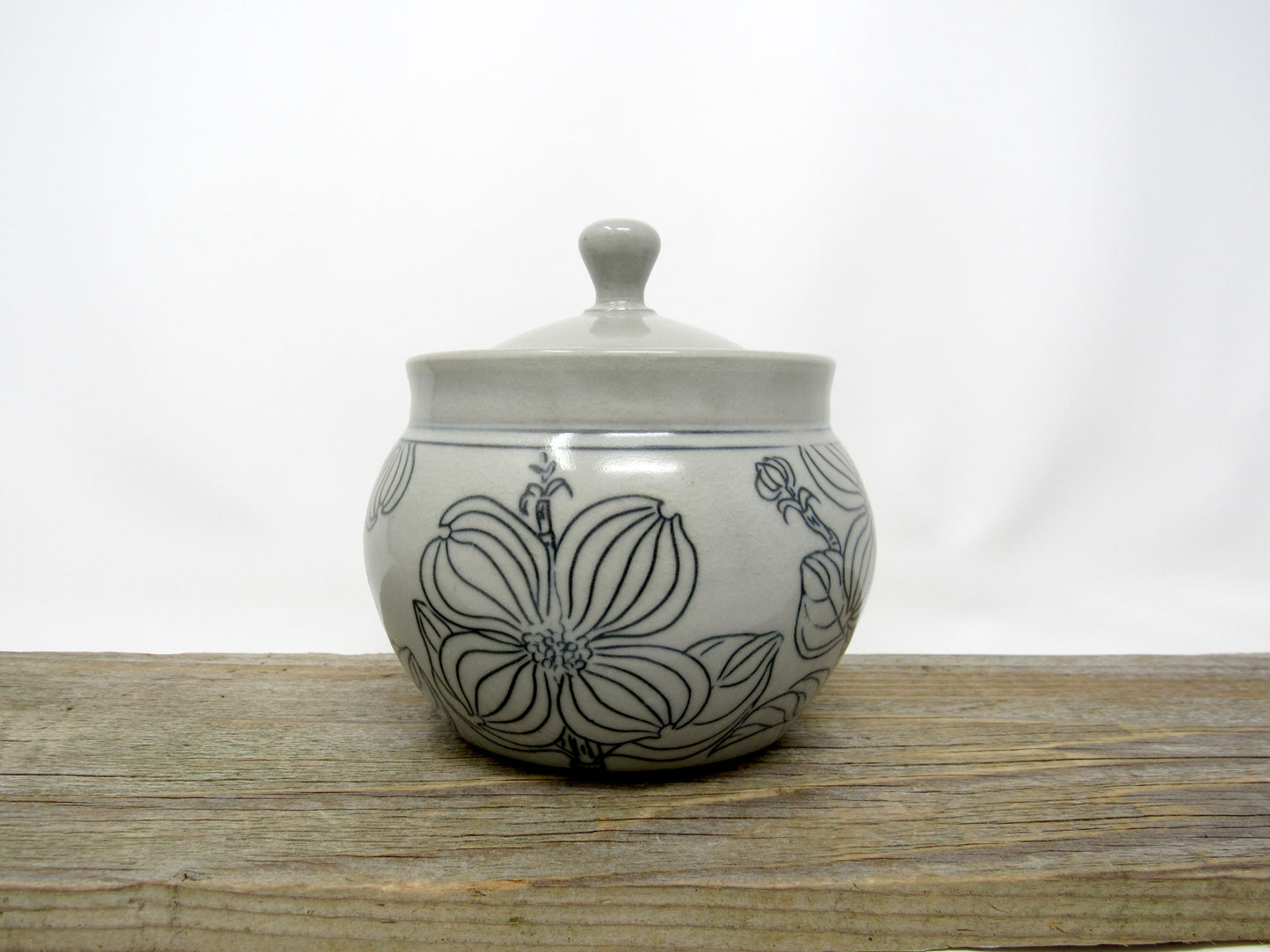 Dogwood Sugar Jar