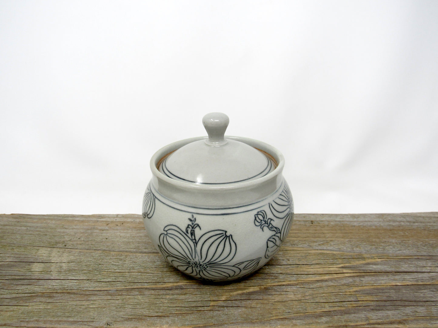 Dogwood Sugar Jar