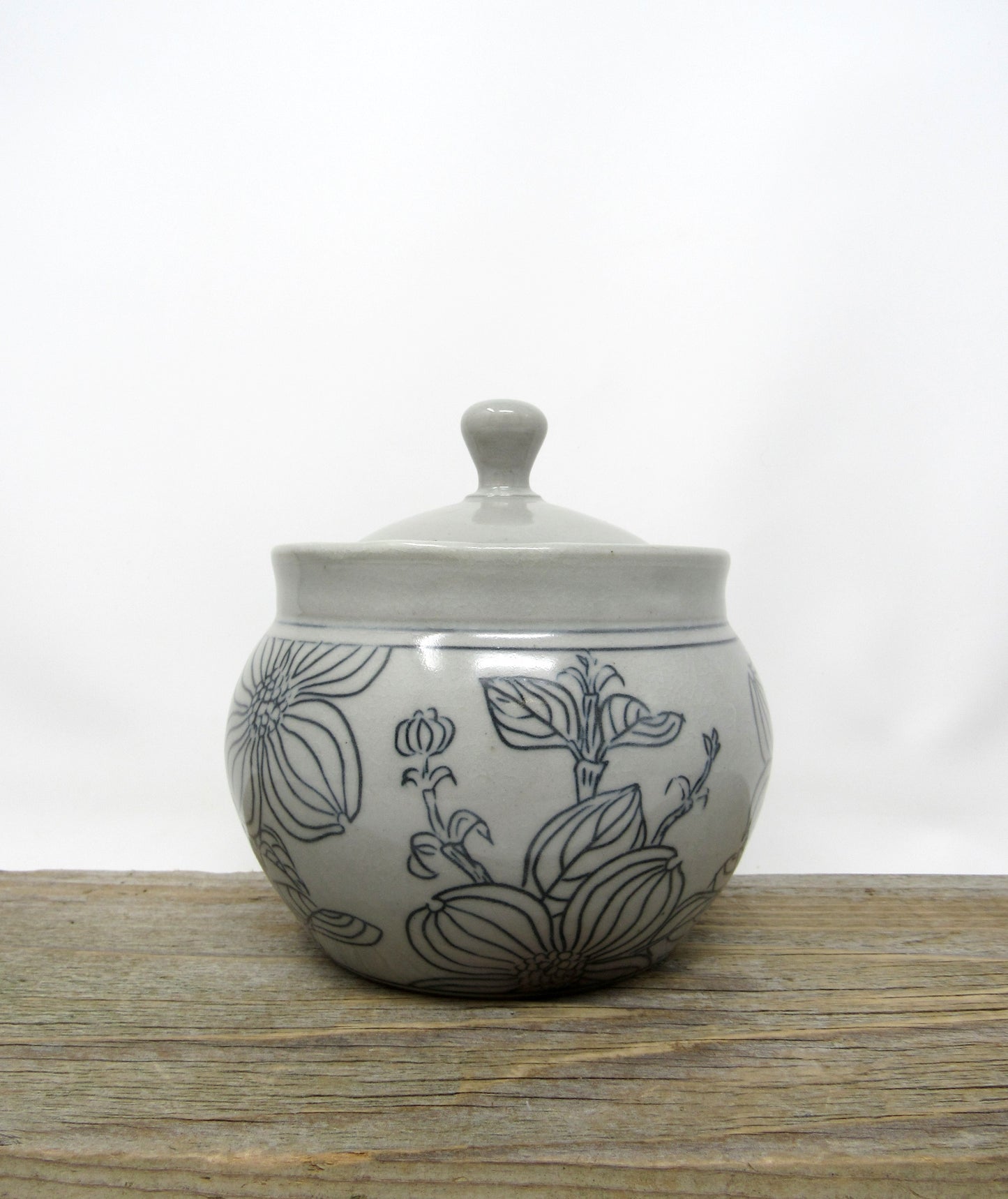 Dogwood Sugar Jar