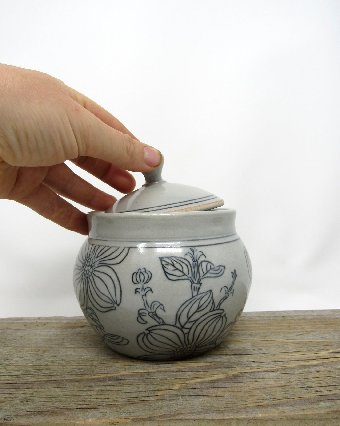 Dogwood Sugar Jar