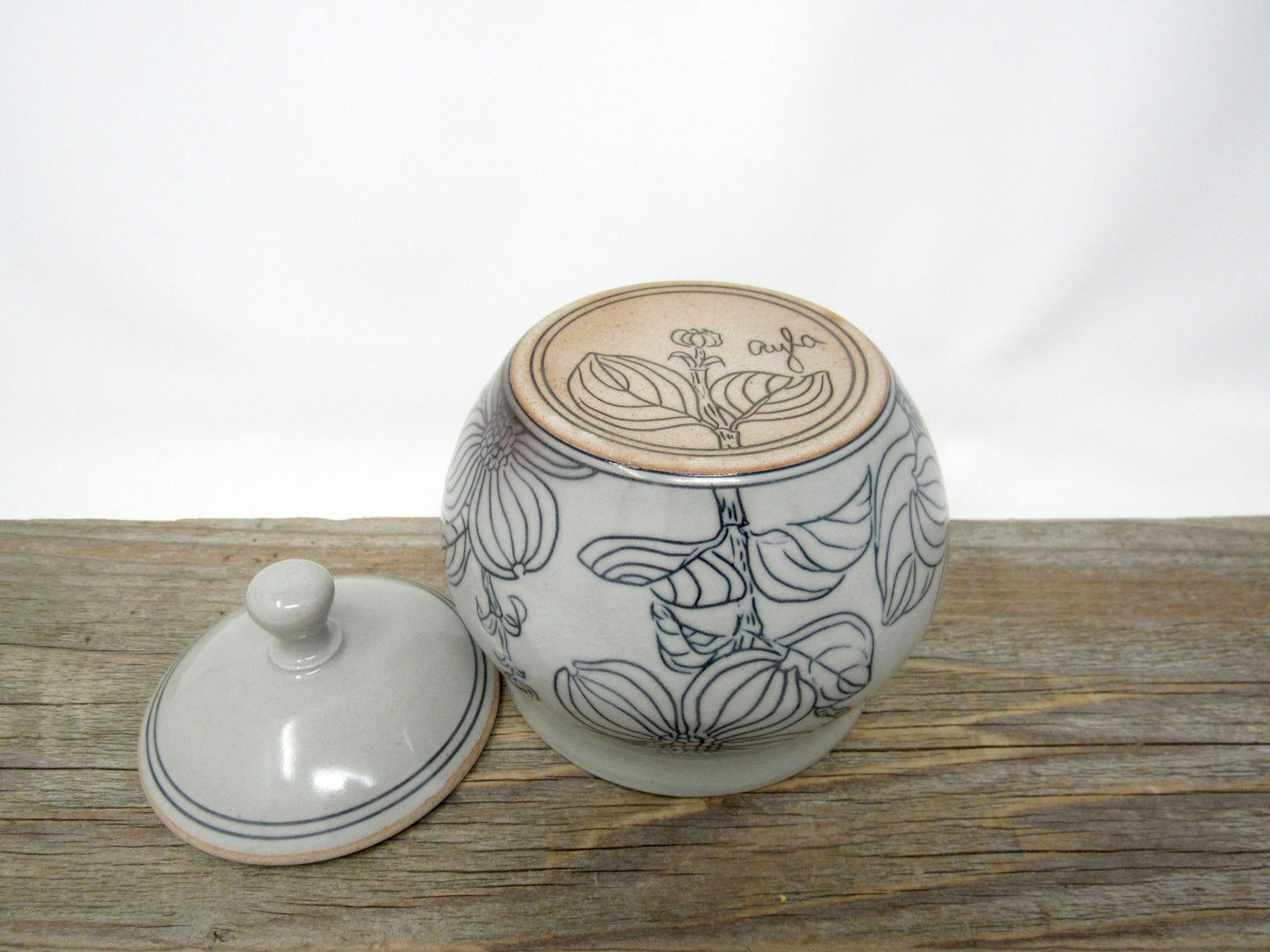 Dogwood Sugar Jar