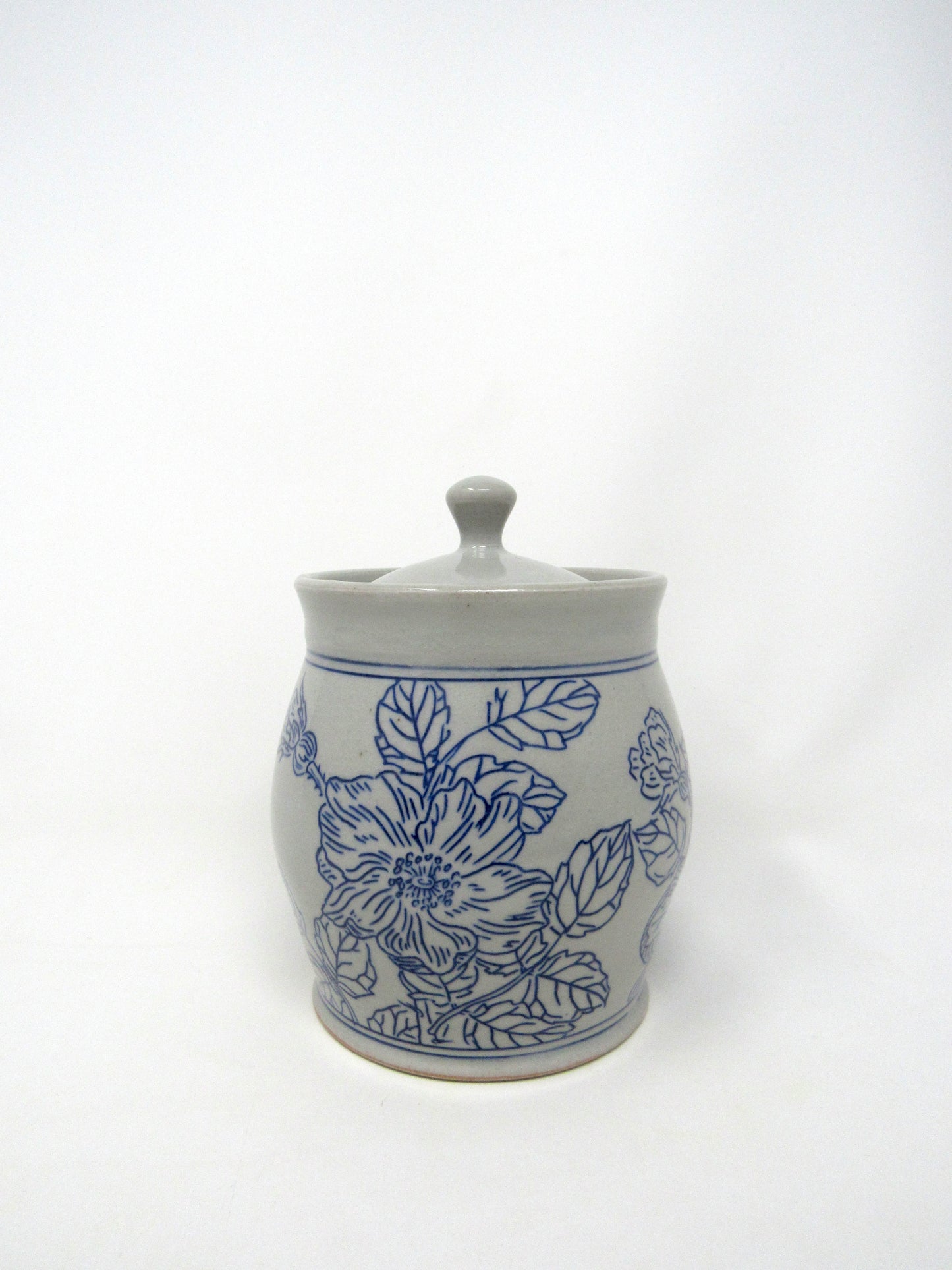 Wild Rose Sugar Jar