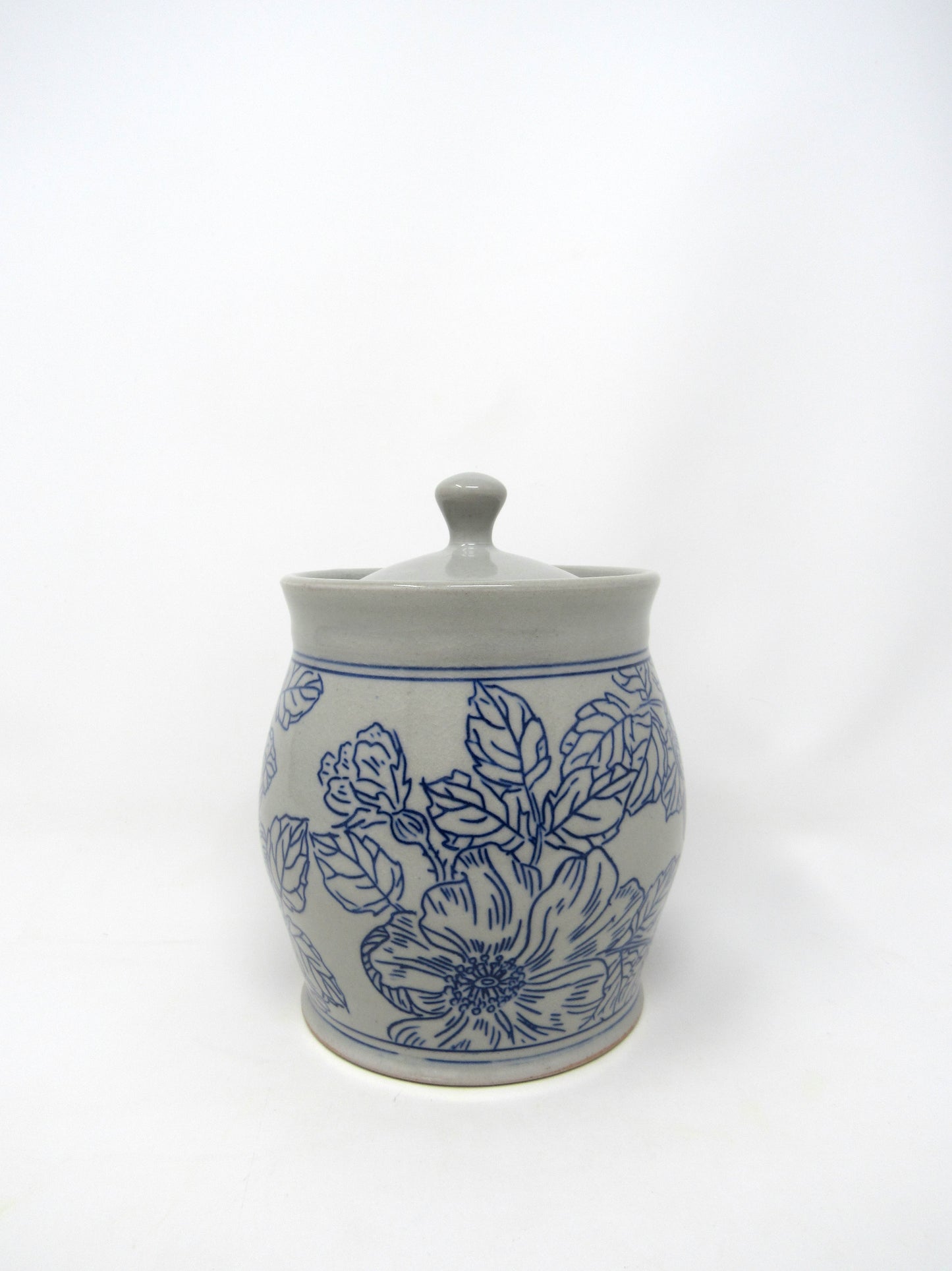 Wild Rose Sugar Jar