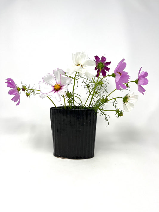 Faceted Envelope Vase #3